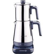 A850-03 Moderna Elekt. Çaydanlık Gri/krom