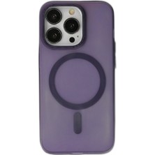 Raftan Topla Newface Iphone 14 Pro Kılıf Lodos Magneticsafe Mat Kapak - Mor