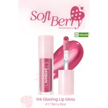Dudaklara Dolgun ve Işıltılı Görünüm Sunan Gloss PERIPERA Ink Glasting Lip Gloss (17 Berry Best)