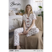 Mihra Berin Homewear Pandera Raporlu Pijama Takımı