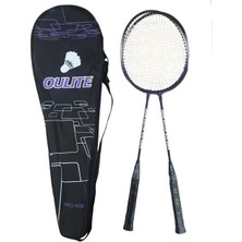 Pro Çantalı Badminton Seti 2 Adet Badminton Raketi 1 Adet Badminton Topu