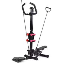 Multi Fonksiyonel Stepper Egzersiz Aleti Dumbell + Twister Set Çok Fonksiyonlu Stepper Alet Çok Renkli Tek Ebat