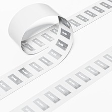 Timeskey Nfc Etiketler Nxp Orijinal NTAG213 Nfc Yapışkan Çıkartma Şeffaf Nfc Etiket Rfıd Etiketi Yeniden Yazılabilir 144 Bayt Bellek Ios Kısa Komutlar ile Çalışır / Android - 10 Adet