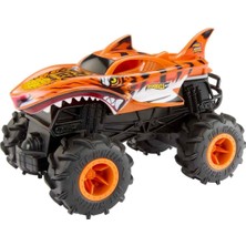 Monster Trucks Rc 1:24 Tiger Shark Uzaktan Kumandalı Araç HNV03 | 1:24 Ölçekli Büyük Boy Kamyon Off-Road Lastikleri ile Her Yerde Sürmek, HNV03