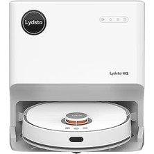 Lydsto W2 Plus 8000 Pa Toz Toplama Üniteli Robot Süpürge - Beyaz - 220 Volt