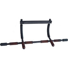 Nk Spor Ayarlanabilir Çok Fonksiyonlu Kapı Barı -Fitness Barı-Push Up-Kol-Omuz-Sırt-Biceps-Pull-Up- Barfiks Demiri-Spor-Egzersiz-Gym-Evde Spor Siyah - Kırmızı
