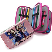 Kalem Kutusu Blackpink Blink Revo Organizer Kalemkutu Vegan Deri Üç Bölmeli Kalemlik