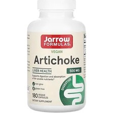 Jarrow Formulas Enginar, 500 Mg, 180 Sebze Kapsülü