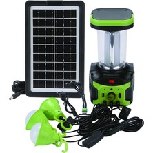 Magicool Gold Silver GS-906 Bluetooth Radyo USB Güneş Paneli Dahil Solar Enerjili Şarjlı Spot Fener