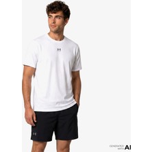 Under Armour Campus Oversize Kadın Beyaz T-SHIRT.100
