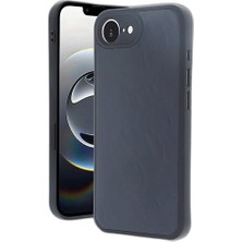 Raftan Topla Iphone 16E Kılıf Aras Deri Kapak - Lacivert