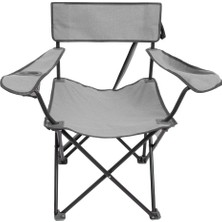 Andoutdoor Sun Pleasure Katlanır Kamp Sandalyesi-Gri
