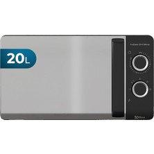 Proclean 3040 Mirror 20L Dijital Mikrodalga Fırın Ayna Kapak