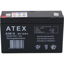 Magicool Atex Ax6-12 6V 12AH Akü