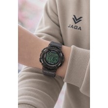Jaga Unisex Dijital Genç ve Çocuklara Özel Kol Saati 100 mt Su Geçirmez Alarm ve Kronometreli Jg.21