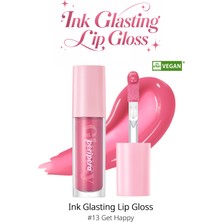 Dudaklara Dolgun ve Işıltılı Görünüm Sunan Gloss PERIPERA Ink Glasting Lip Gloss (13 Get Happy)