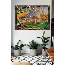 Radora Mushhroom Duvar Örtüsü Ev Dekorasyon Duvar Halısı Tapestry