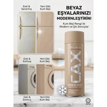 CAXCOLORS Cax Beyaz Eşya Boyası Sprey 400 ml - Buzdolabı Çamaşır Makinesi Klima Boyası, Astar Vernik Istemez