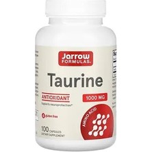 Jarrow Formulas Taurin, 1.000 Mg, 100 Kapsül
