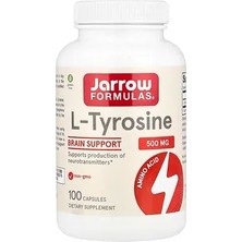 Jarrow Formulas L-Tirozin, 500 Mg, 100 Kapsül
