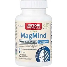 Jarrow Formulas Vegan Magmind, Stres Direnci, 60 Bitkisel Kapsül