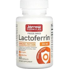 Jarrow Formulas Lactoferrin, Freeze Dried, 250 Mg, 60 Kapsül