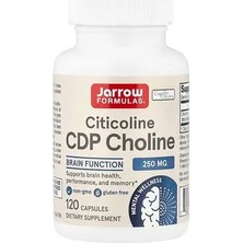 Jarrow Formulas Citicoline, Cdp Choline, 250 Mg, 120 Kapsül