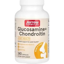 Jarrow Formulas Glukozamin + Kondroitin, 240 Kapsül