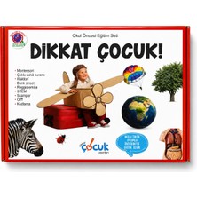 Dikkat Çocuk Okul Öncesi Eğitim Seti | Anaokulu Kreş Ana Sınıfı Eğitici Eğitim Materyali | Montessori Stem Kodlama Bilim ve Etkinlik Seti