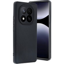 Evimdeyokyok Xiaomi Redmi Note 14 Pro 4g Kılıf Aras Deri Kapak - Siyah