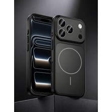 Powerfox iPhone 17 Pro Max Kılıf 18 Pro Max Görünümlü Ag Cam Kamera Lensli Magsafe Destekli
