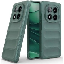 Evimdeyokyok Xiaomi Redmi Note 14 Pro 4g Kılıf Optimum Silikon - Koyu Yeşil