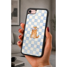 BG AKSESUAR iPhone 7 / 8 / Se Uyumlu Tekir Desenli Kamera Korumalı Darbelere Dayanıklı Kılıf