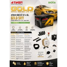 Atiker Mini Kit Ht 4 Sil. Gold SR11 / Atiker Mini Kit Ht 4 Cyl. Gold SR11