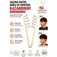 OGNAMI3D 3D Baskı Geniş Dişli Saç Şekillendirme Tarağı Ergonomik Tarak