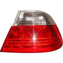 Fam Bmw 3 Serı E46 Coupe 98/03 Dış Stop Lambası Sağ Beyaz/kırmızı Duysuz (Tyc)