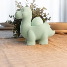 Alvera Dinozor Yumurtalık – 3D Baskı Sevimli Eggosaurus Yumurta Tutucu-Mint