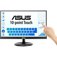 Hsc Bilişim 21.5 Asus VT229H IPS 5ms 60MHZ 1xvga 1xhdmı Fhd 1920X1080 Hoparlör Çerçevesiz Düşük Mavi Işık Dokun