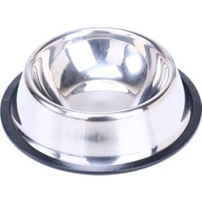 Evcil Hayvan Kedi Köpek Mama ve Su Kabı Metal