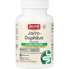 Jarrow Formulas Vegan Jarro-Dophilus Plus Fos, 100 Bitkisel Kapsül