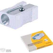 zufigo (5 Adet) Ark 212 3A Dikdörtgen Metal Kalemtraş