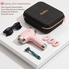 Robx A01 Buz Soğutmalı IPL Cilt Tanıma Sensörü Akne Ve Cilt Gençleştirme Bir arada Seri Atım