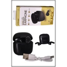 TAN EXPRESS Linkage Bluetooth 5.1 Kulaklık 4 Saat Kullanım Süresi Gürültü Önleyici Garantili Lkb-16 Siyah 1 Adet