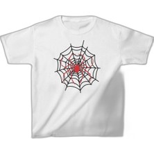 Zamerya Unisex Çocuk Baskılı T-Shirt - Beyaz