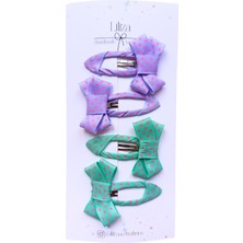 Liliza Accessories 4li Mini (5cm) Bebek-Çocuk Çıtçıt Toka Seti