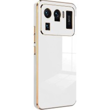 Evimdeyokyok Xiaomi Mi 11 Ultra Kılıf Volet Silikon - Beyaz