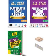 Newton Yayınları 8.sınıf All Star Fen Matematik Inkilap Soru Bankası Lgs 2027 +Çözüm Ayracı+Telefon Tutucu