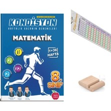 Newton Yayınları 8.sınıf Kondisyon Matematik Haftalık Kazanım Deneme Lgs 2027 +Çözüm Ayracı+Telefon Tutucu