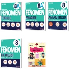 Fenomen Yayıncılık Fenomen Yayınları Türkçe A Soru Bankası Paragraf A Soru Bankası  Dilbilgisi  ve Anlam Bilgisi (4 Kitap)
