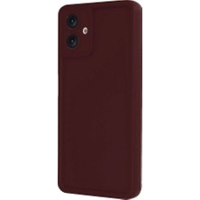 Evimdeyokyok Samsung Galaxy A06 Kılıf Viera Silikon - Bordo
